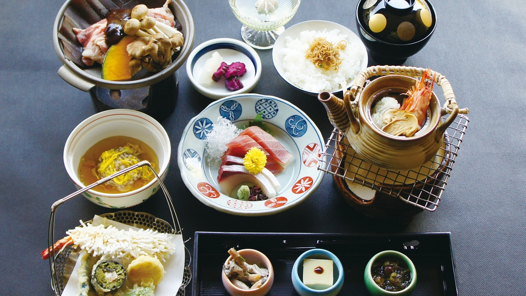 【リニューアル客室】地酒3種飲み比べ付き　京都豪華会席「鼓」プラン（夕・朝食付き）