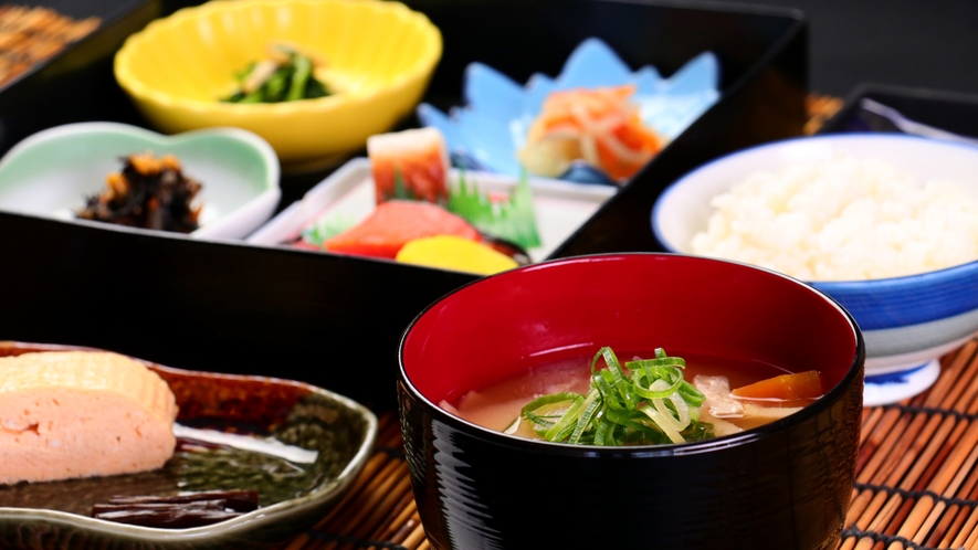 【朝食】ほっこり温かい朝食