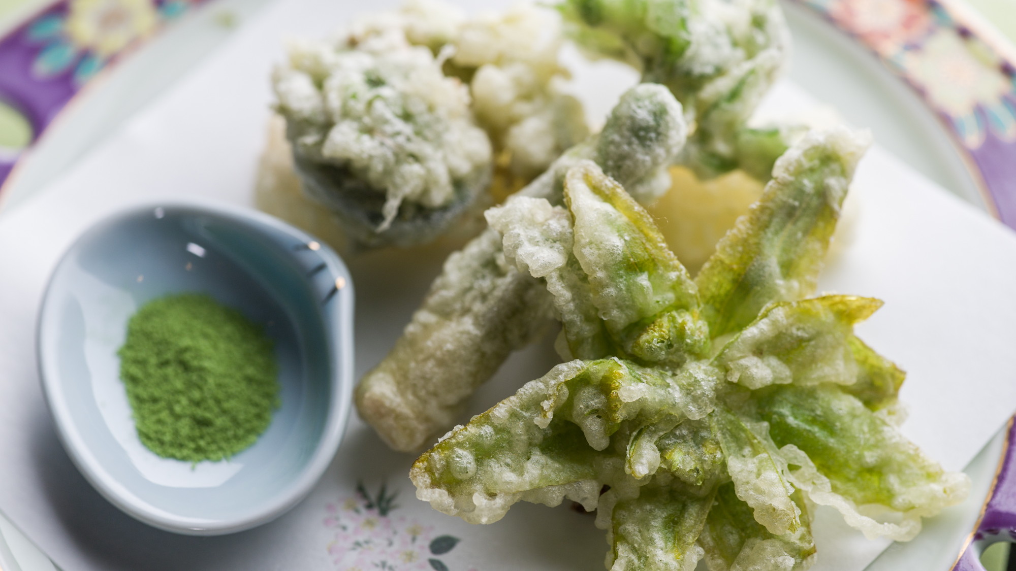 【揚げ物】山菜の風味を天ぷらで。（一例）