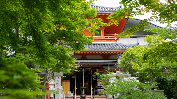 信貴山で心身を整える特別な朝を！朝護孫子寺 ご祈祷プラン＜懐石コース/桜＞