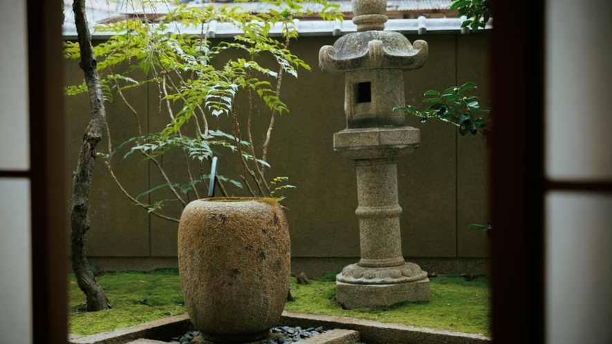 【お食事処】庭園の眺め