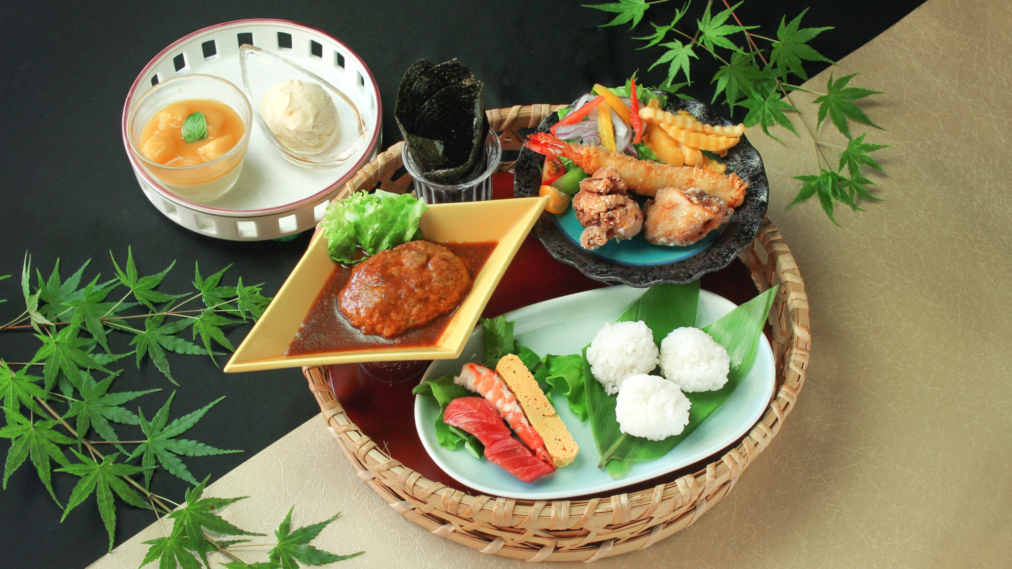 *【お子様プレート】小さな旅人にも、笑顔のごちそうをお届けいたします