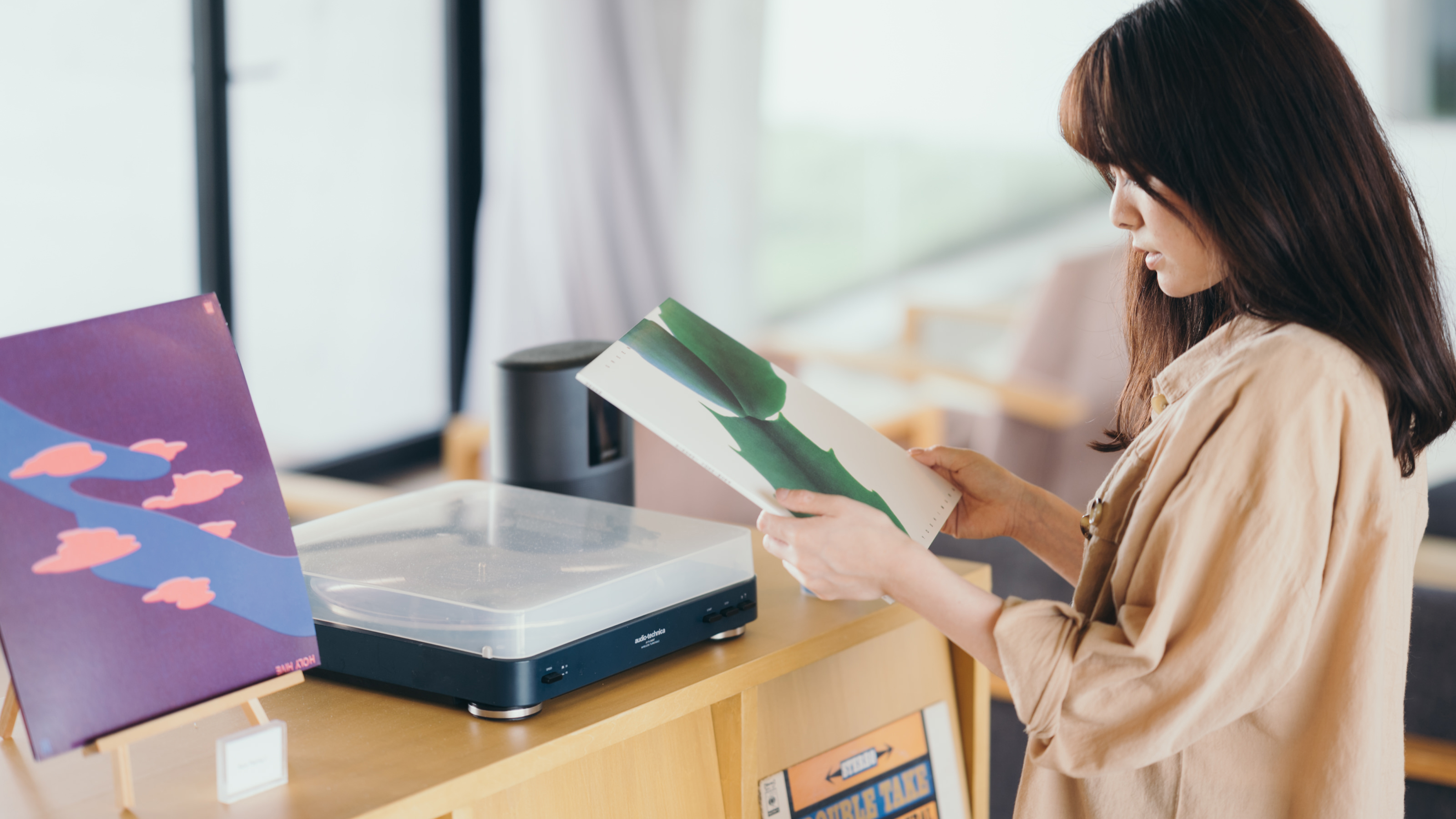 気分に合わせた音楽と過ごす