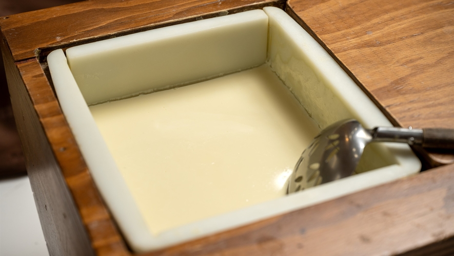 【朝食】朝食バイキング「手作り豆腐」