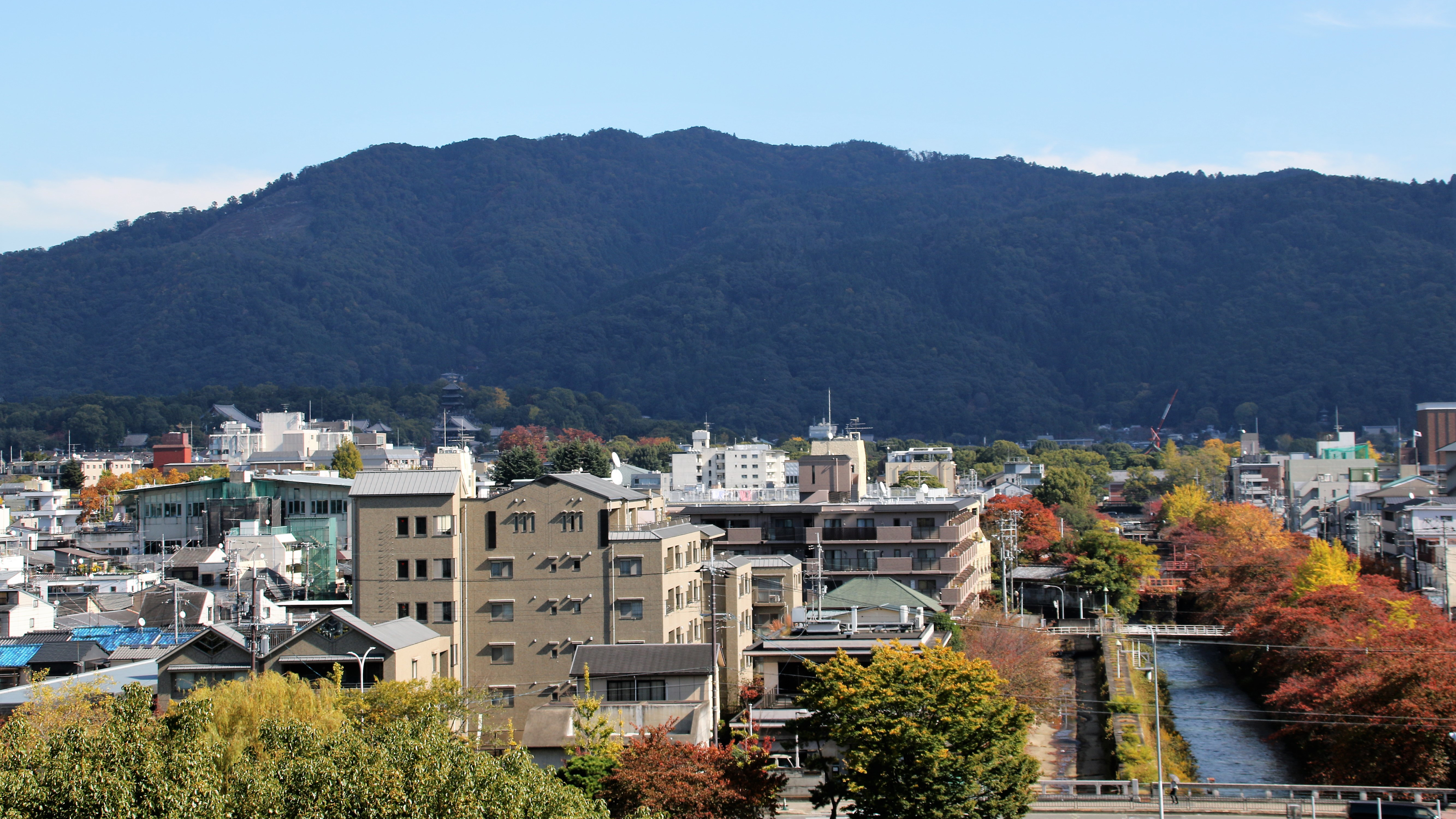 京の秋、琵琶湖疏水遠景