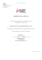 BizSafe Certificate