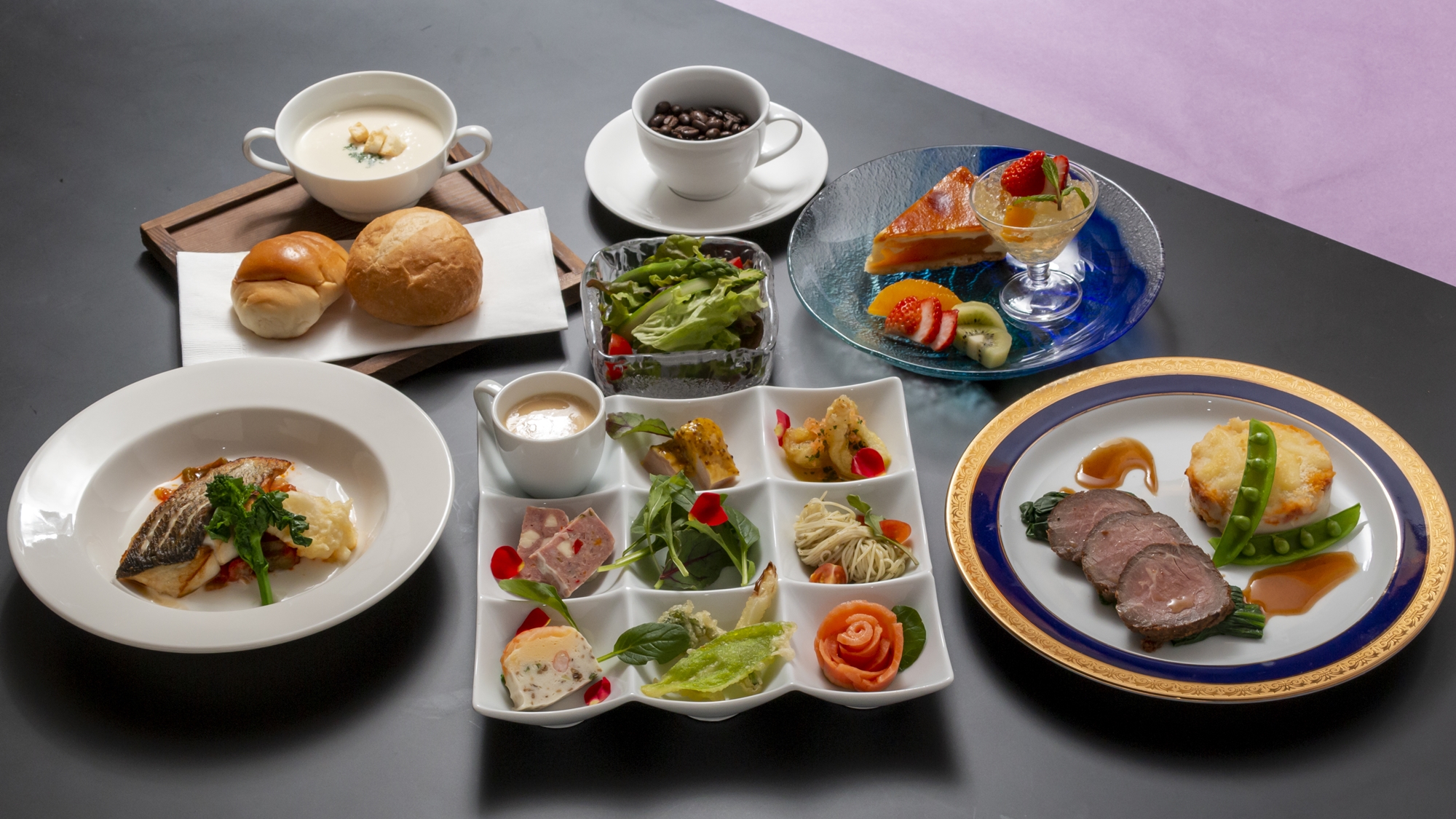 *2021春の女子旅、Ishicho French &ldquo;Printemps&rdquo;一例