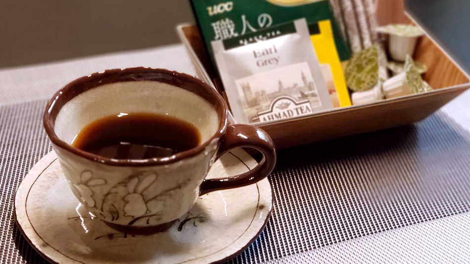 コーヒー・紅茶でホッとひと息♪