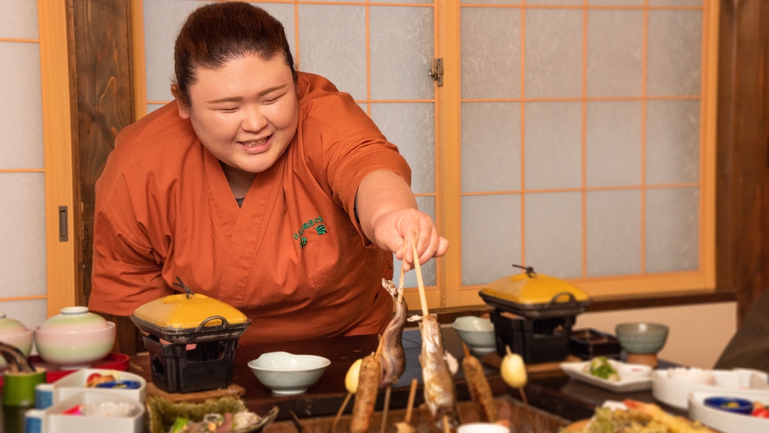 ＜雪道も安心！送迎付き＞全個室食・温泉貸切♪厳選料理の美味少量！雪見酒プラン