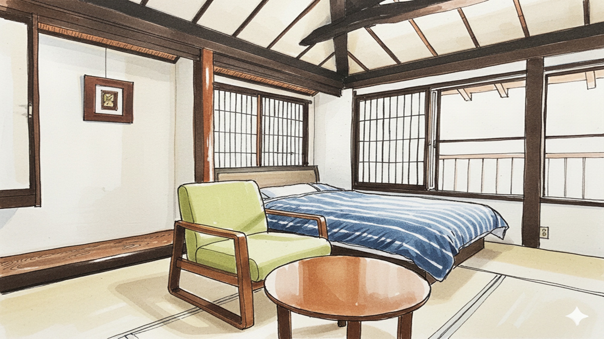 *※イメージ※～あやめ～和室/6畳（トイレなし）当館唯一の1名様利用が可能なお部屋です。