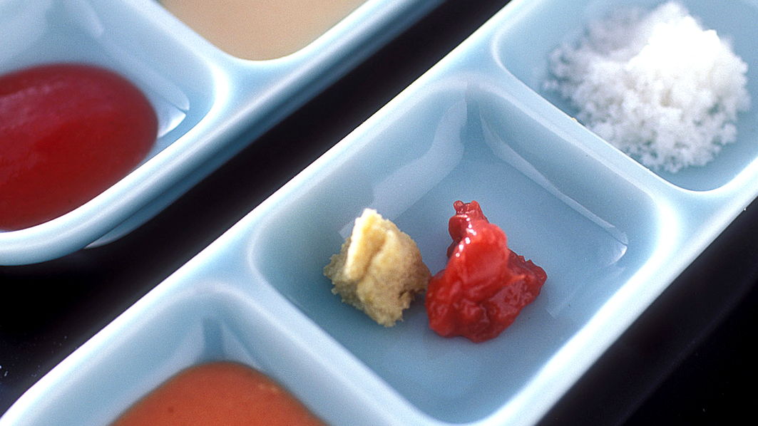 【活鯛舟盛懐石】薬味