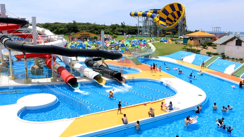 ◆【マル得】【夏休み】【芝政ワールド1dayパスポート付】≪ファミリープラン≫プールでお子様大満足◆