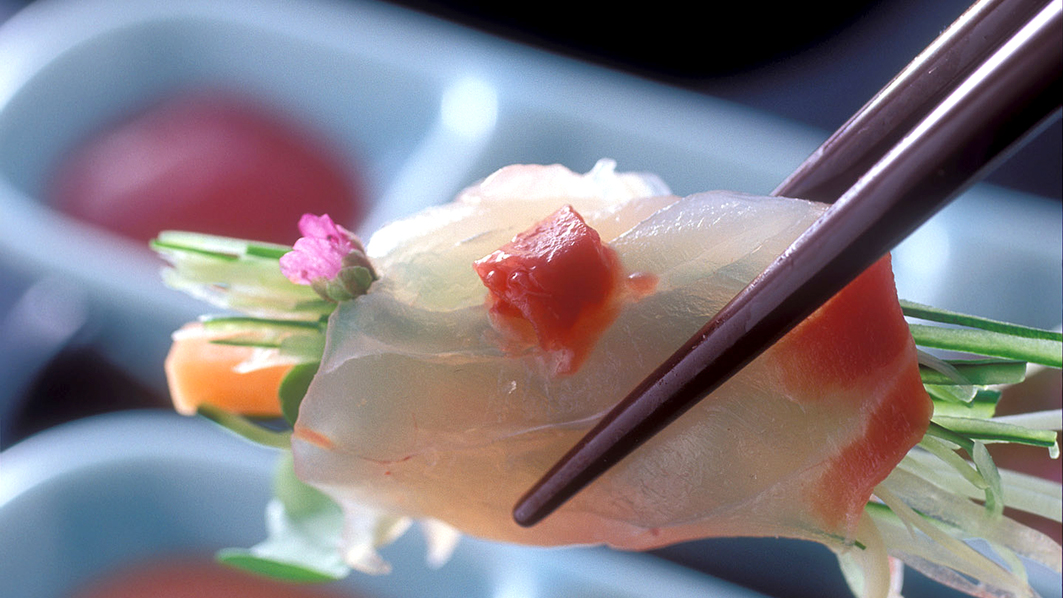 【活鯛舟盛懐石】鯛しゃぶ