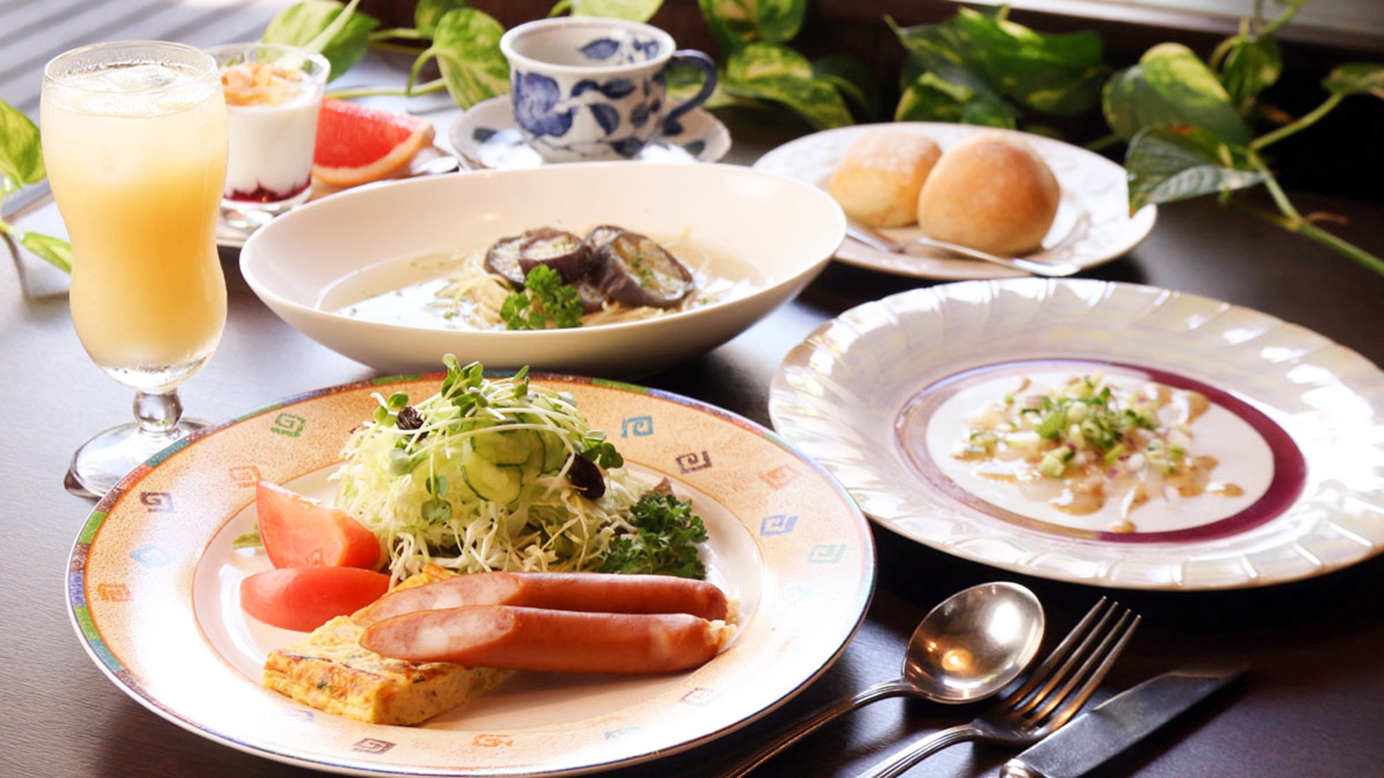【朝食付】おめざめは宿自慢のスープスパ。朝から食欲全開！心も体も満たされる朝のひと時を