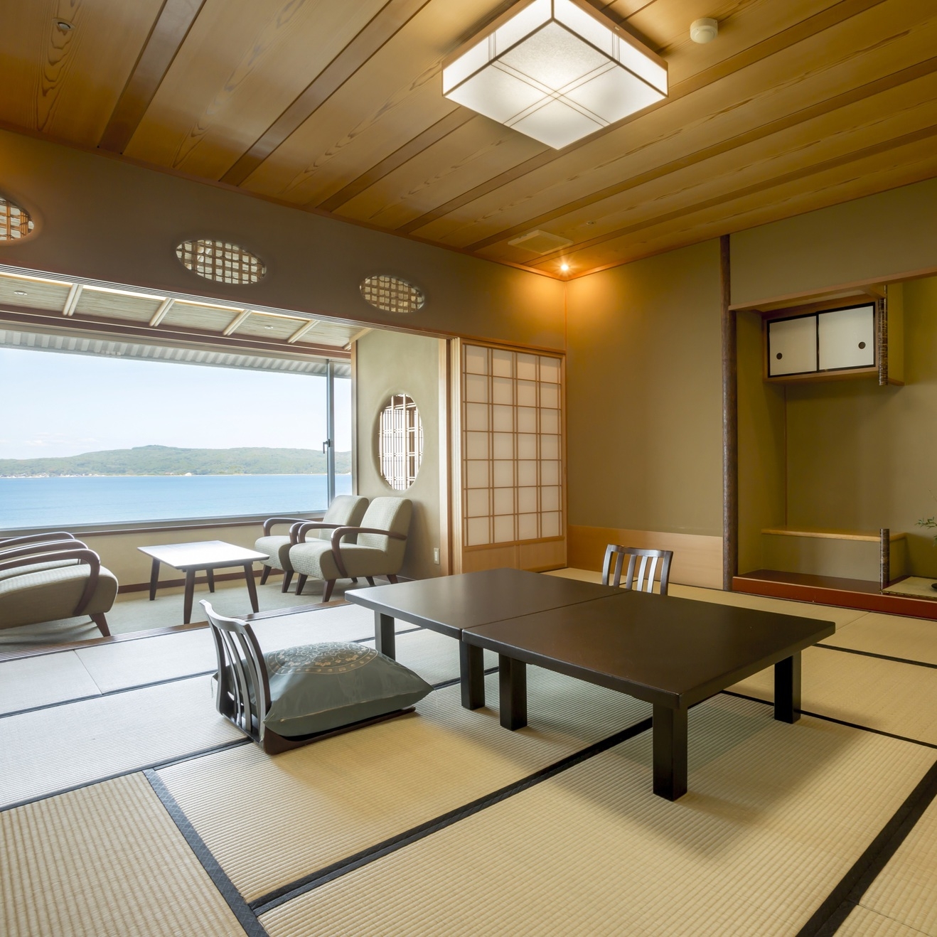 【最上階827号室＋海会席】展望風呂で楽しむ湯あみのひととき（お部屋のお風呂は温泉ではございません）