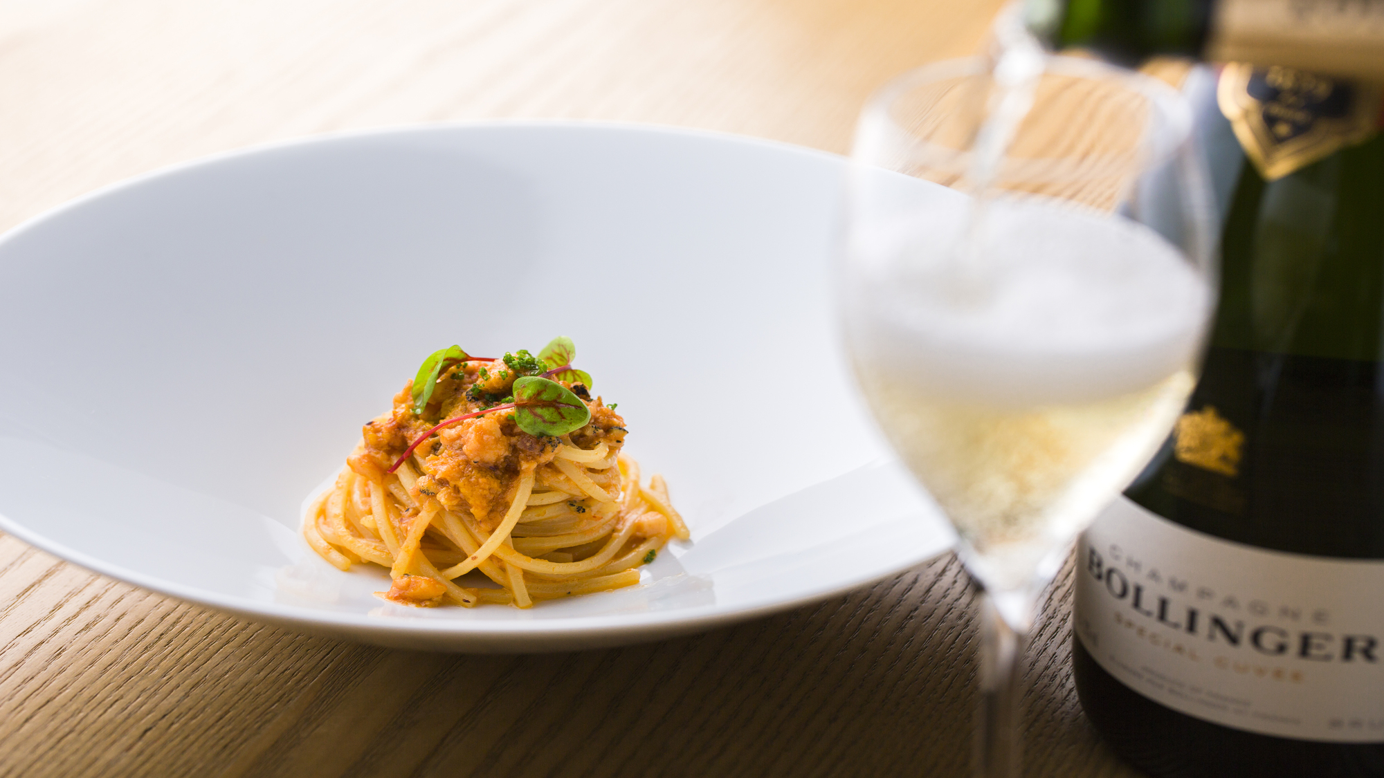 【ご夕食一例】パスタと共に　イメージ