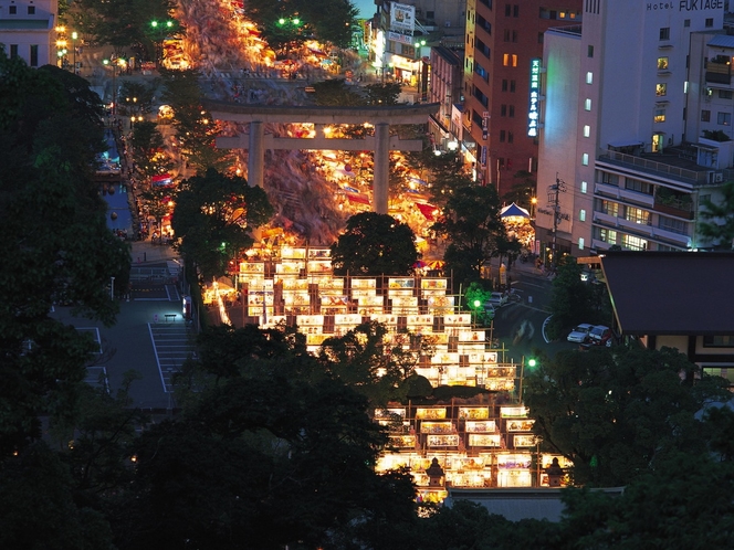 照国神社六月灯