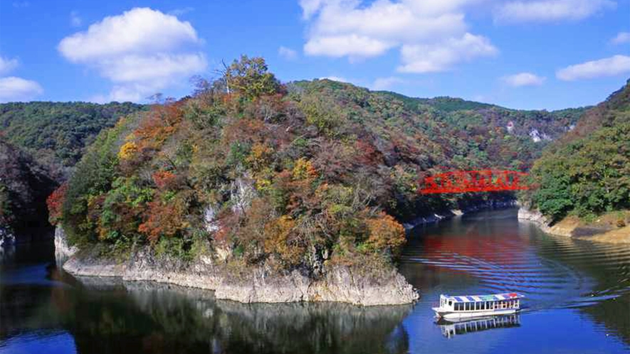 ・帝釈峡の中でも1番のスポット「神龍湖」