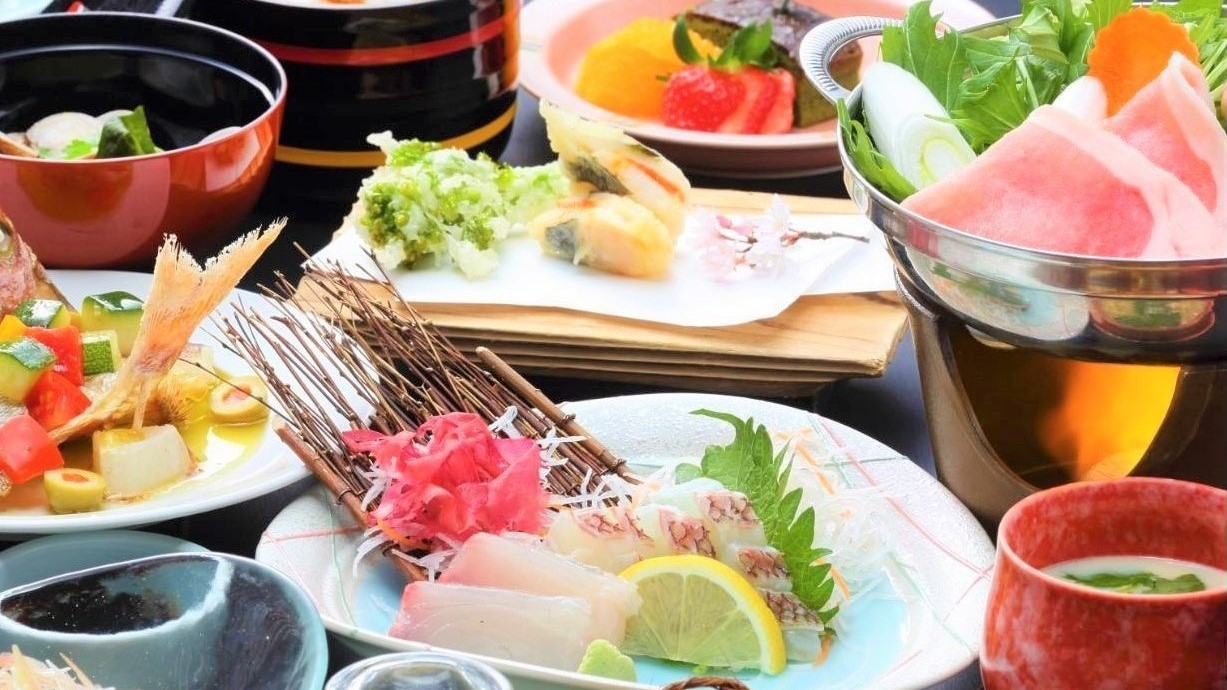 【楽天スーパーSALE】5％OFF 但馬が誇る旬の味覚♪★スタンダード会席プラン★【王道1泊2食付】