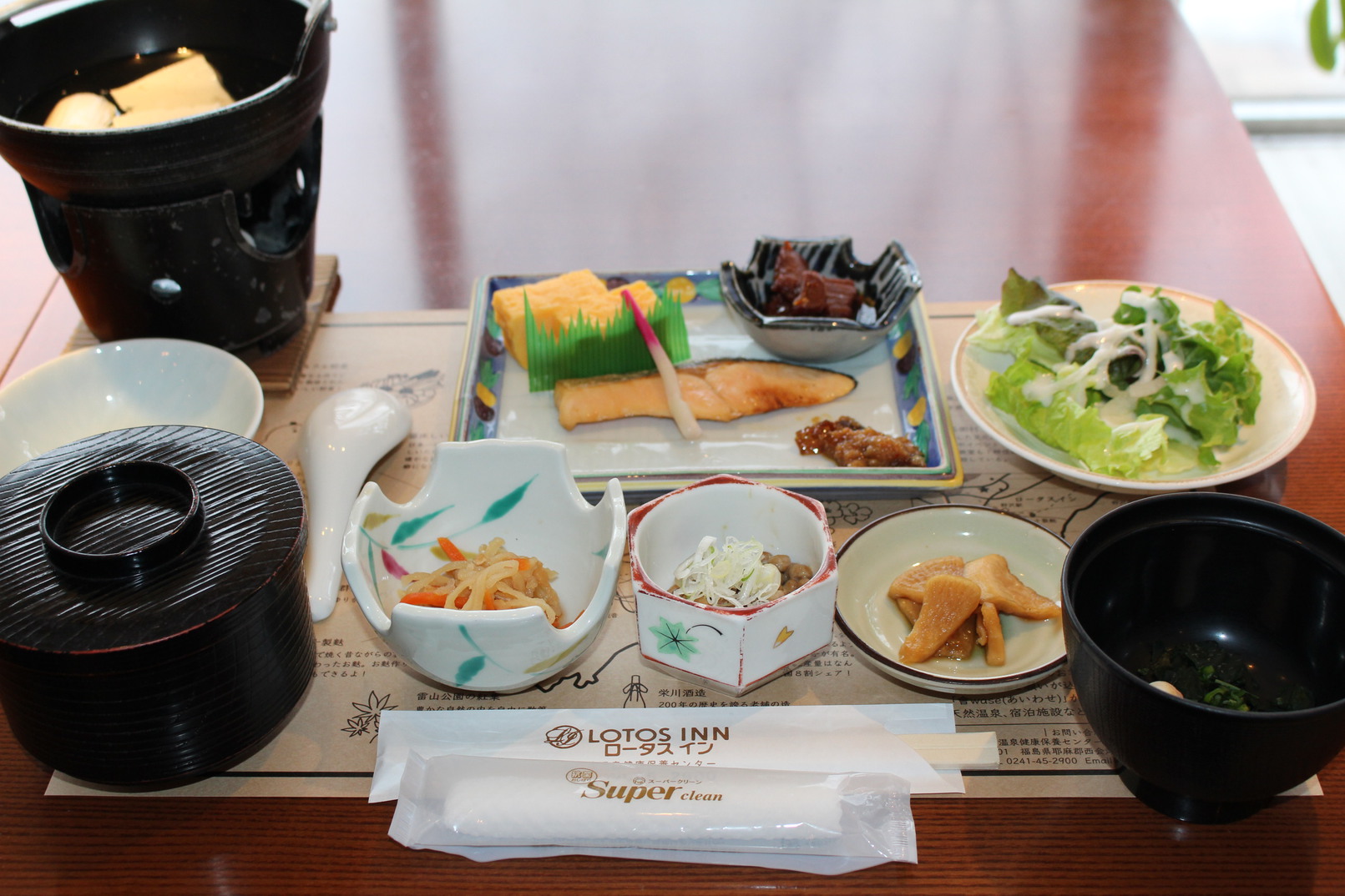 【朝食付きプラン】〜プラン朝食は地産地消の食材を活かした和食膳をご用意〜