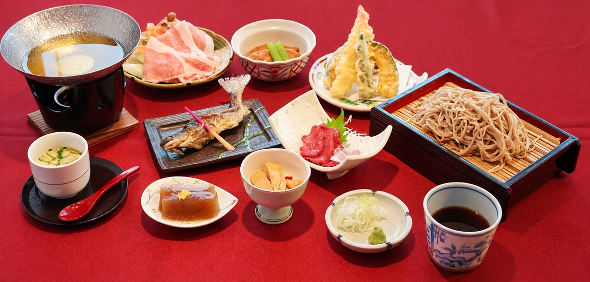 【WEB限定】New夕なぎ御膳付き　「西会津温泉」湯けむりプラン1泊2食
