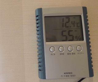 館内　室温／外気温／湿度 測定器