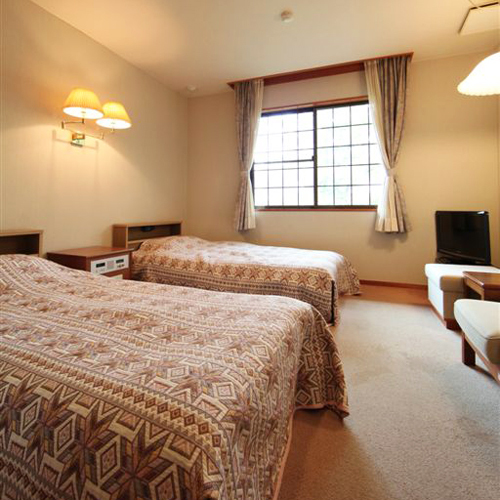 <Community Hall> Twin room: with bathroom and toilet