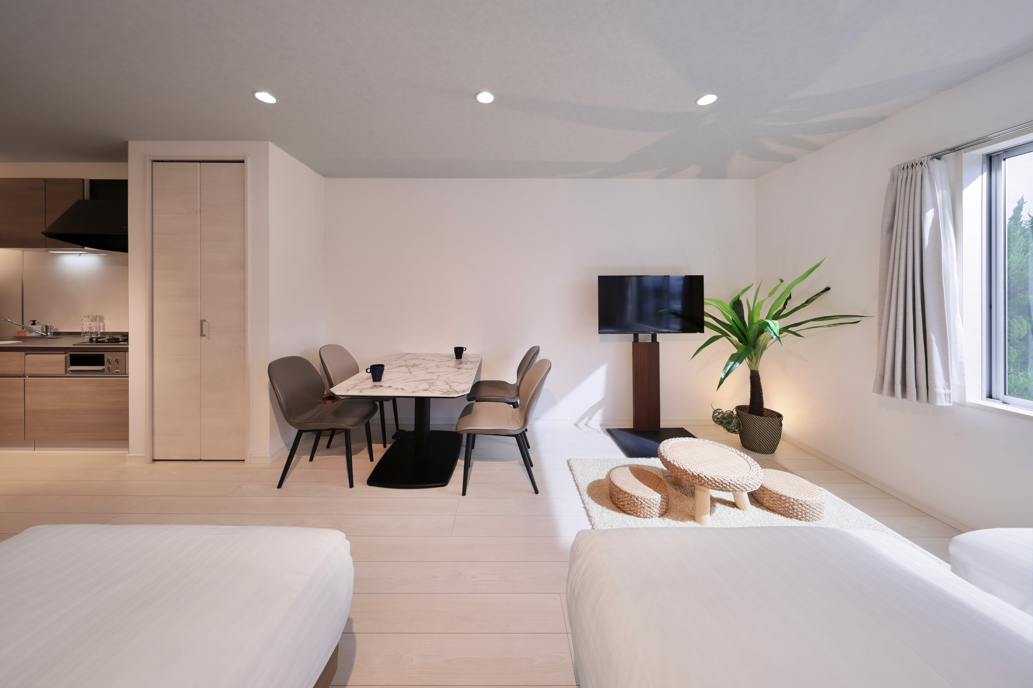 【別館｜山桜】キッチン完備 ／フォースルーム／砂利道あり