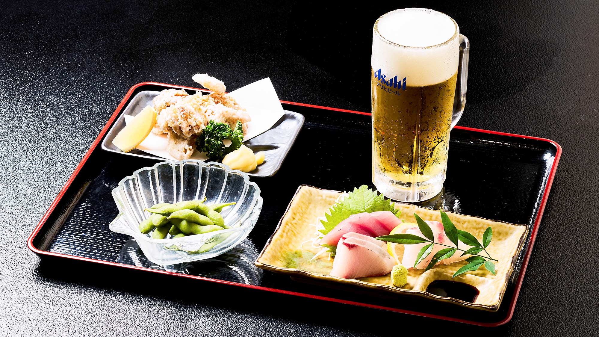 ・【味処おいし家】疲れた夜にちょっと飲みたい時はこちらの「晩酌セット」をどうぞ