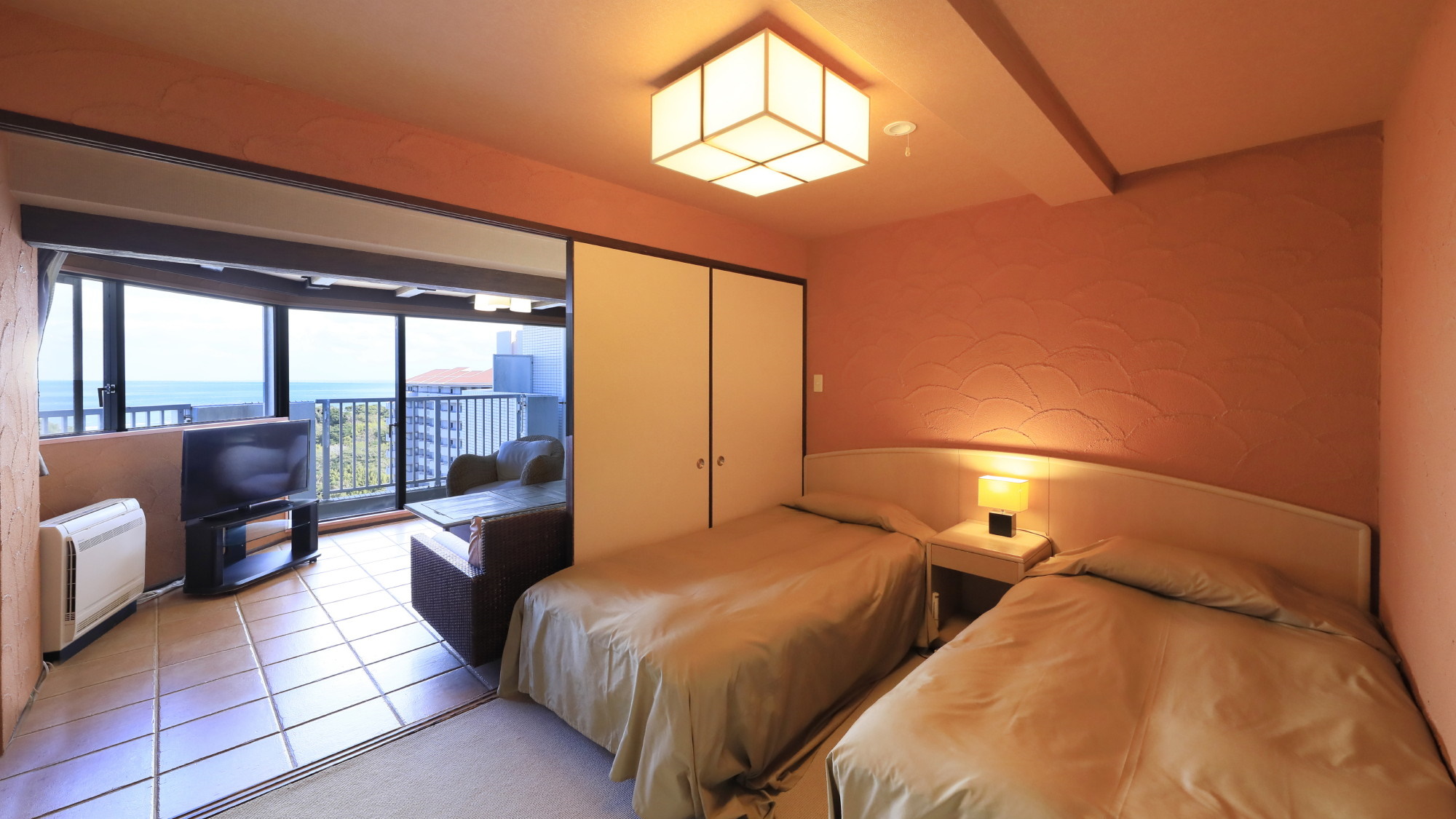 当館最上級のスーペリアルーム(一例)　ワンランク上のご滞在をお愉しみ下さい