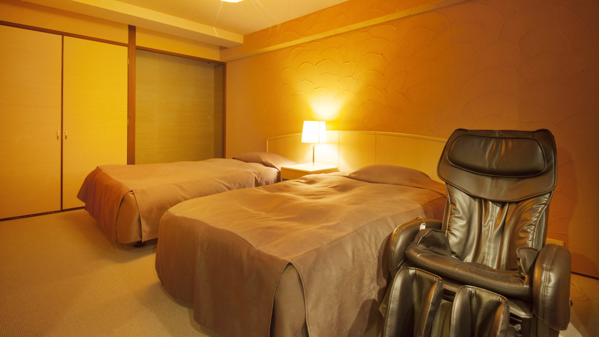 スーペリアルーム　全室オーシャンビュー＆マッサージチェア付き！一段上のご滞在をお約束します　※一例