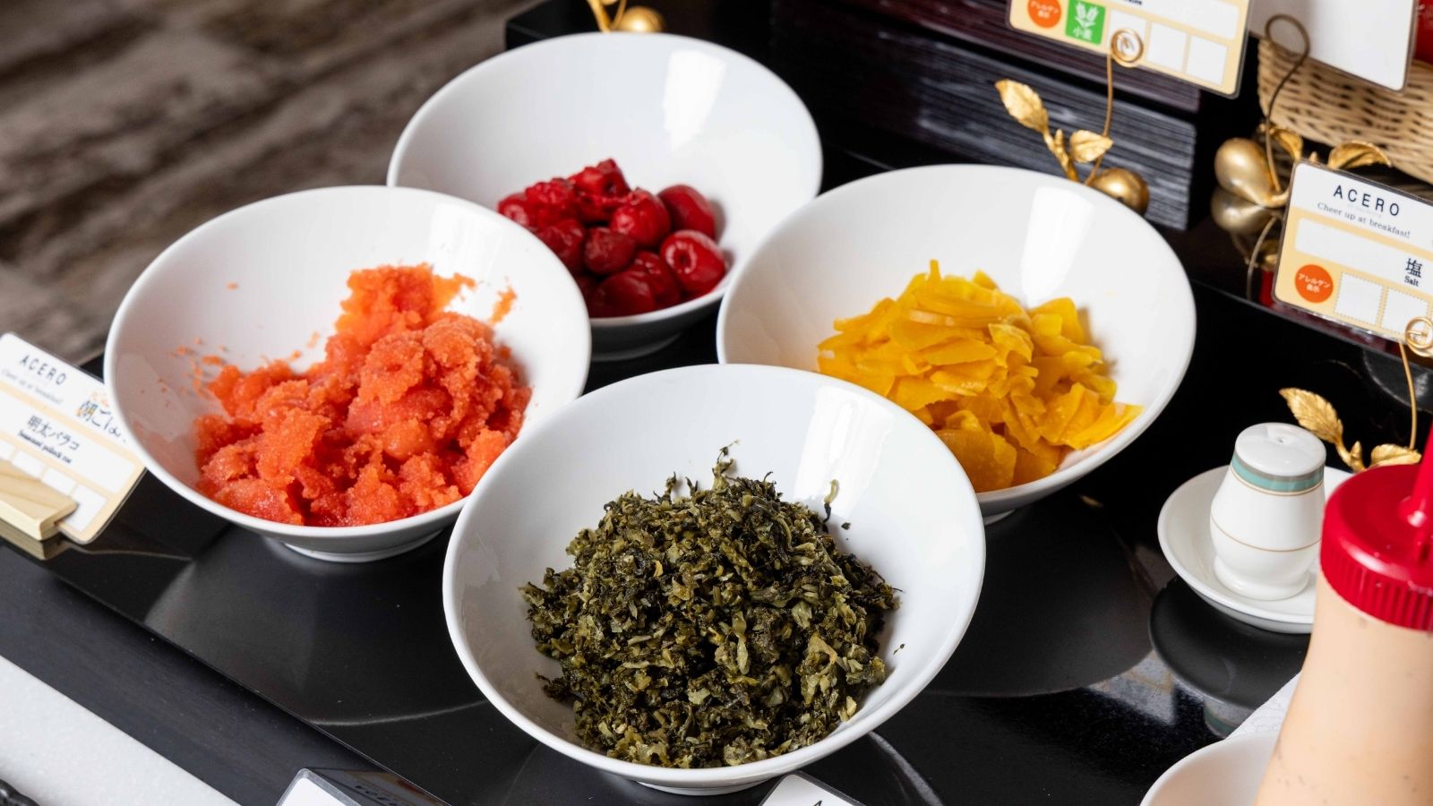 朝食　ごはんのお供