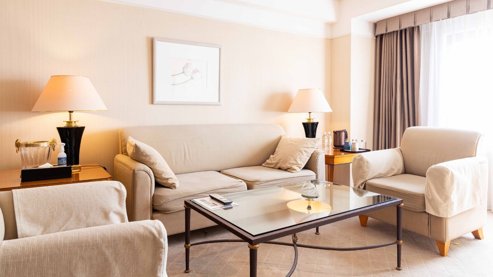 エアポートビュースイート　リビング