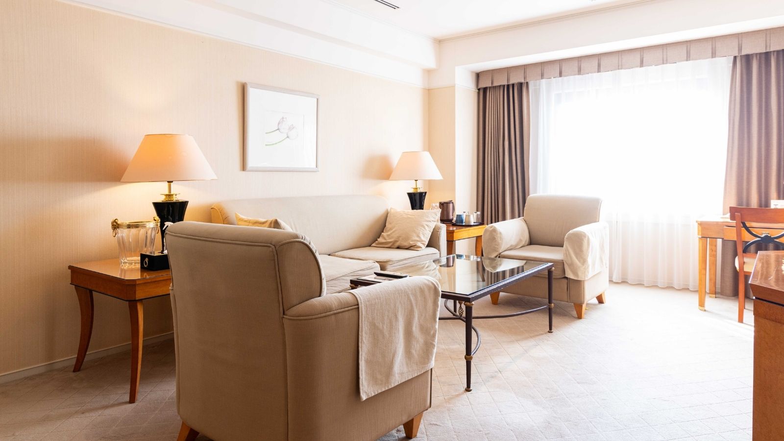 エアポートビュースイート　リビング