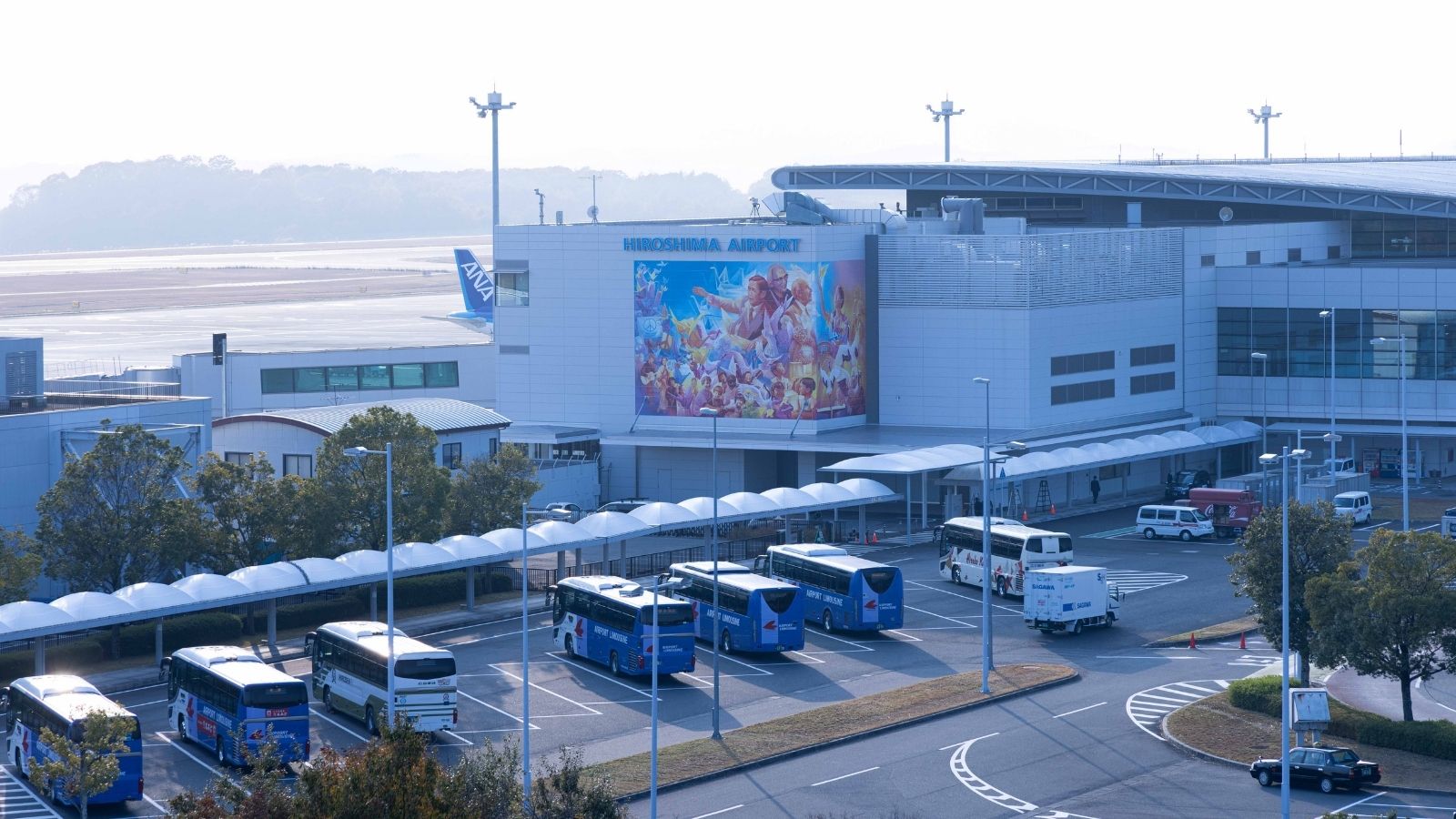 ホテルからの景観