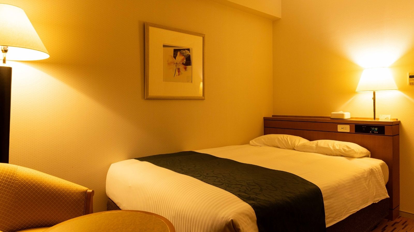 エアポートビューシングル　ベッド