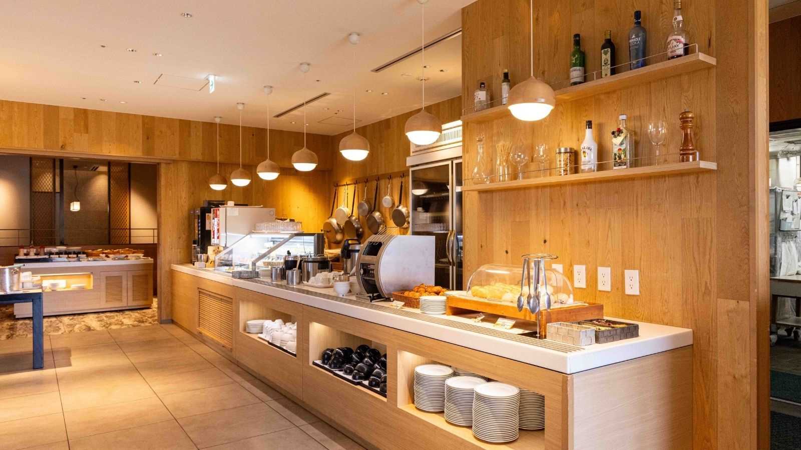 ランチ　ブッフェボード