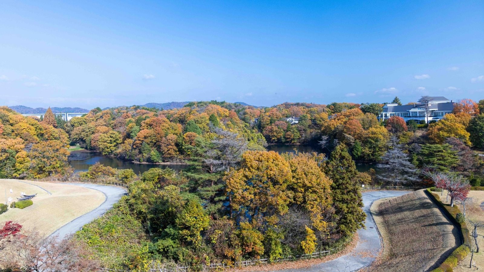 ガーデンビューシングル　景色　昼