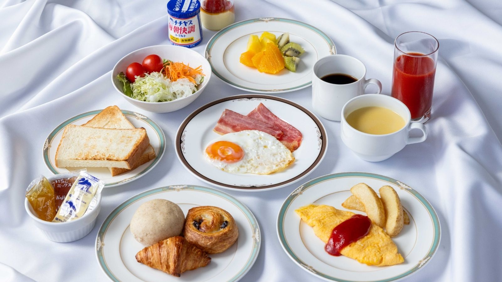 朝食　集合イメージ