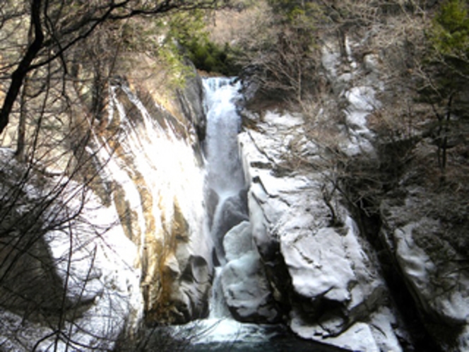 冬の仙娥滝