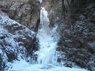 大滝の氷爆