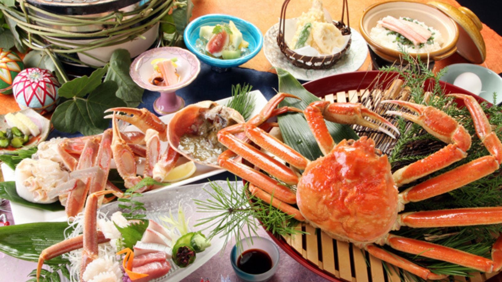 【やっぱり蟹が食べたい！】能登の冬｜活力二2杯付き会席プラン