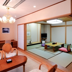 【和室特別室Bタイプ一例】ワンランク上の和室＆リビングタイプのお部屋です。