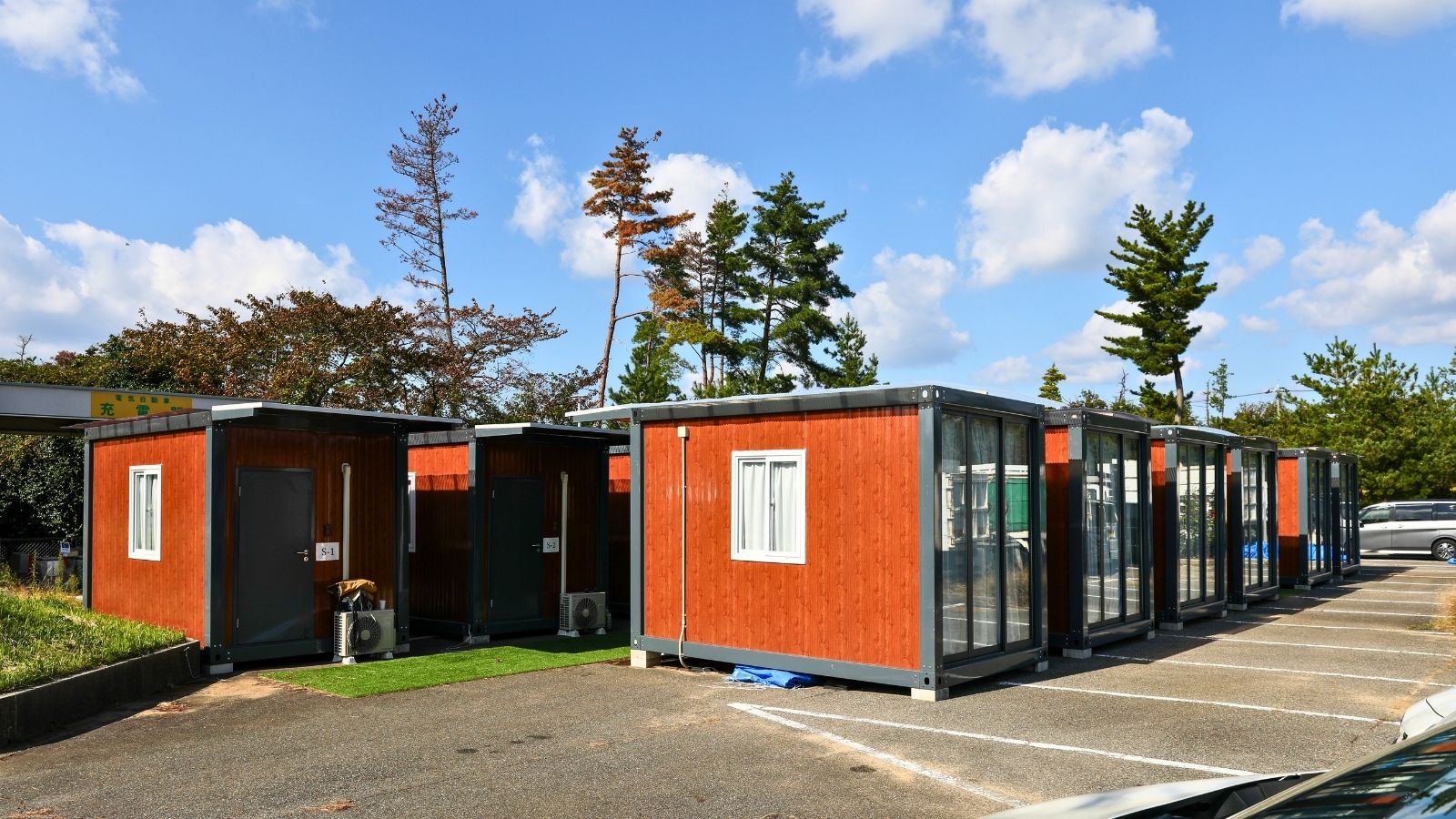 【コンテナハウス】お1人様1室専用ルーム（シングル棟）