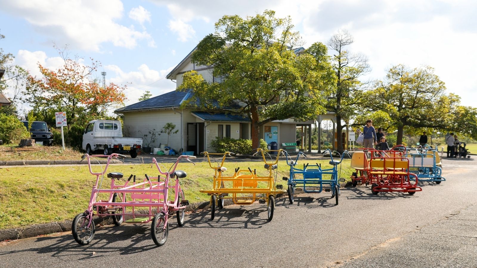 【変わり自転車】家族でワイワイ楽しめる！