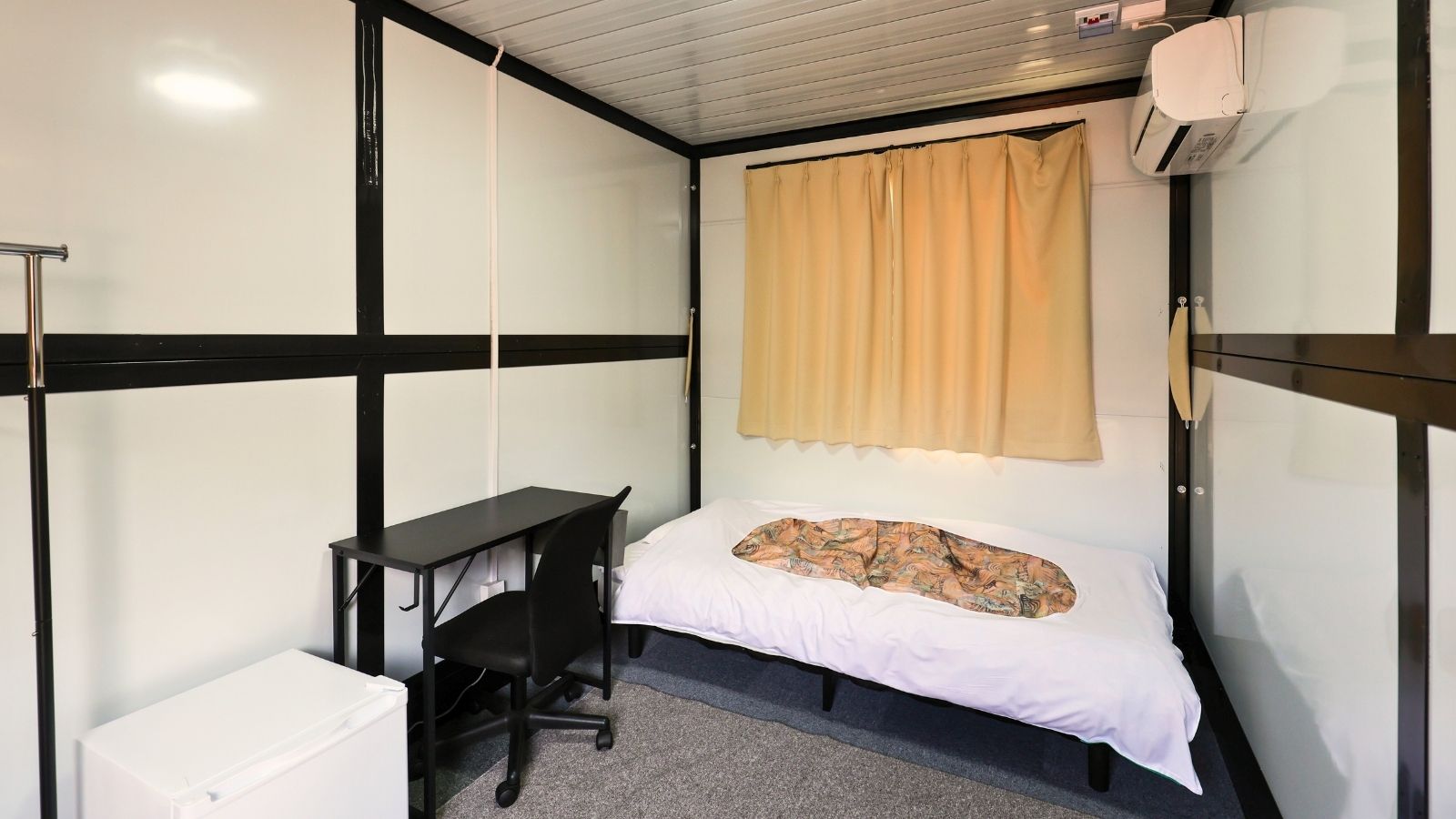 【コンテナハウス】お1人様1室専用ルーム（シングル棟）