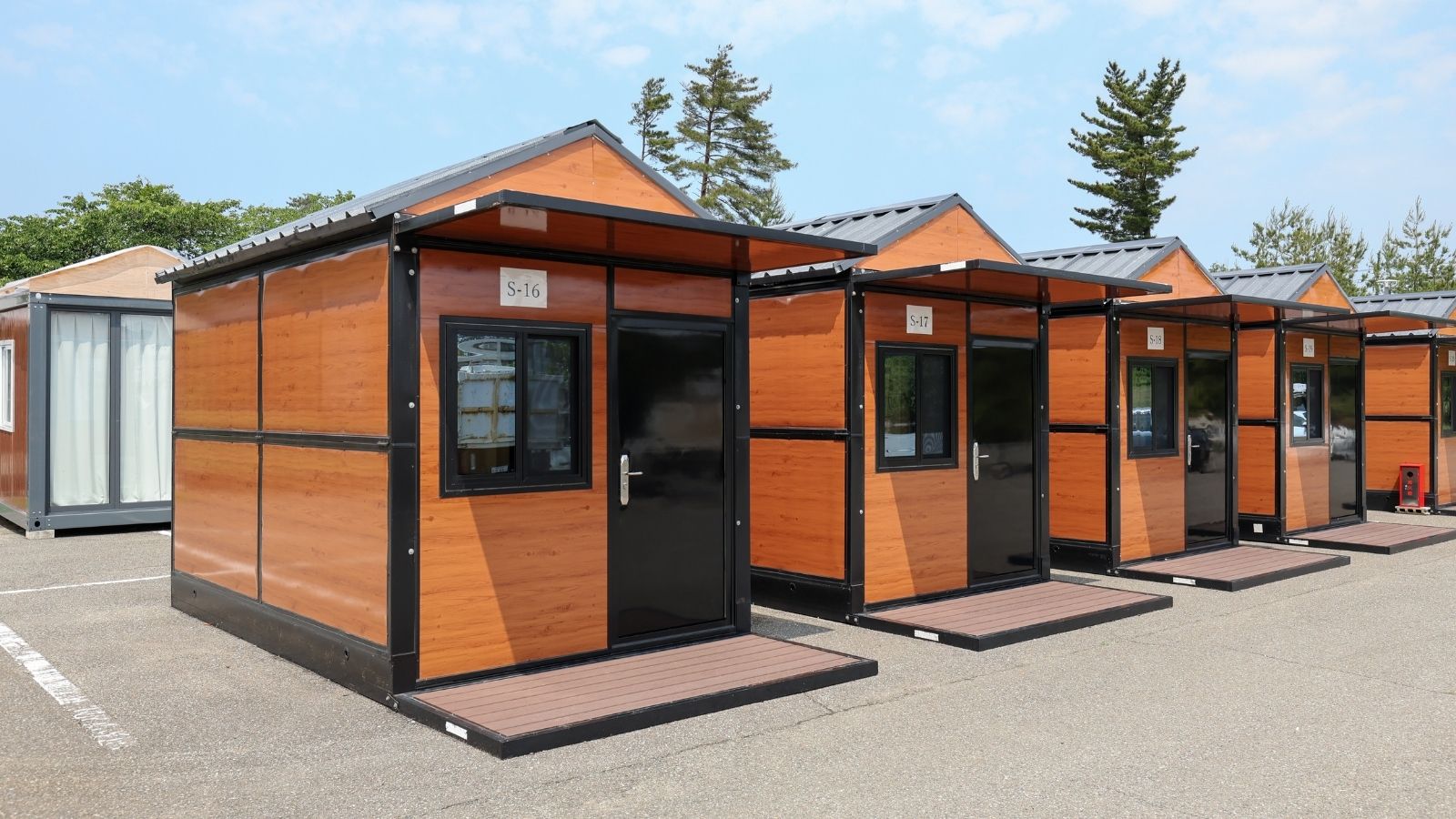 【コンテナハウス】お1人様1室専用ルーム（シングル棟）