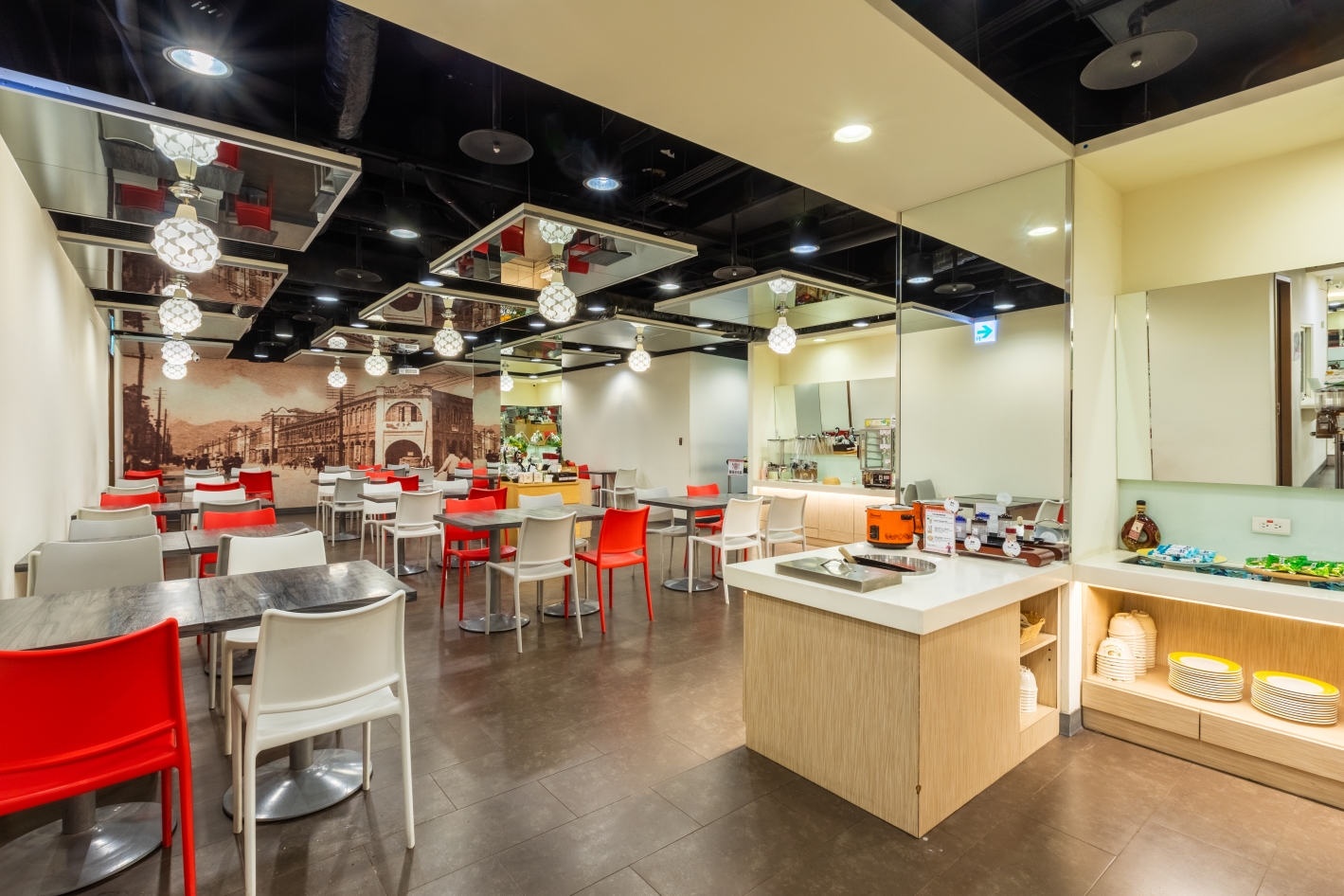 朝食レストラン