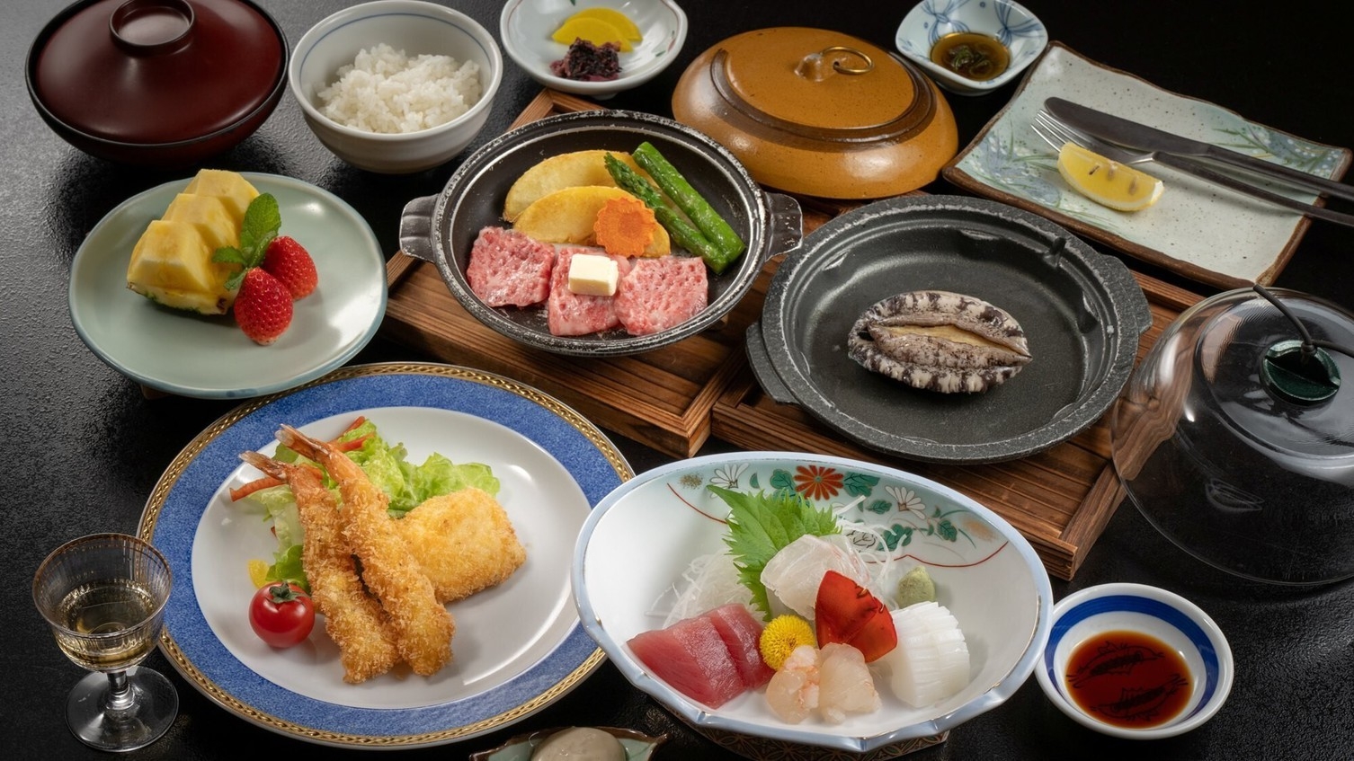 【夏休み★ファミリー応援】子供料金がお得◆貸切風呂無料＆個室食で安心！三重の三大味覚会席＜2食付＞
