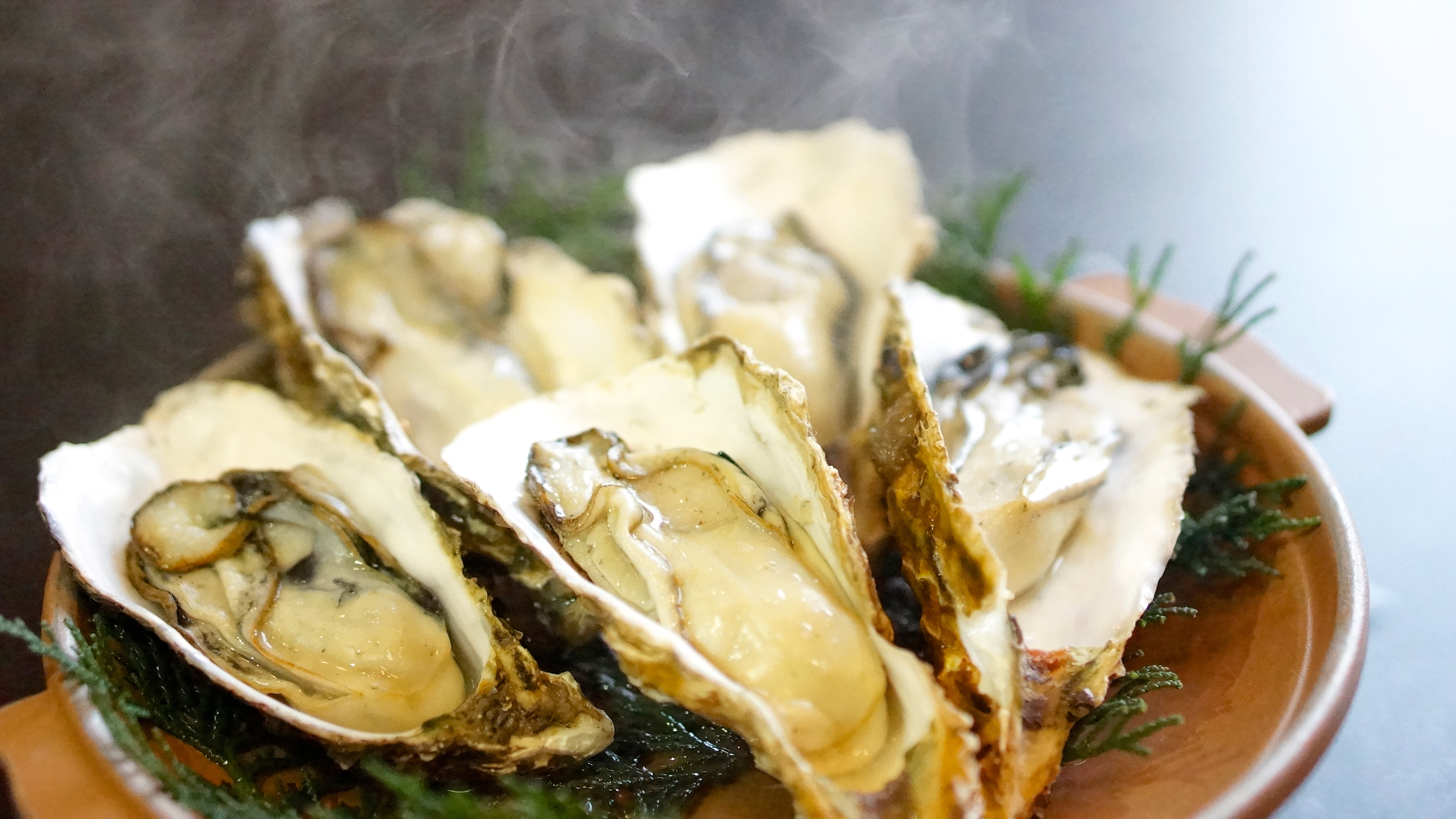 焼き牡蠣